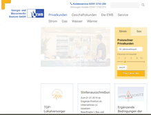 Tablet Screenshot of ewbautzen.de